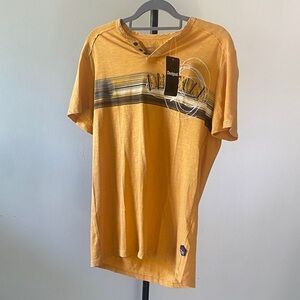 Desigual Yellow Short Sleeve Tee